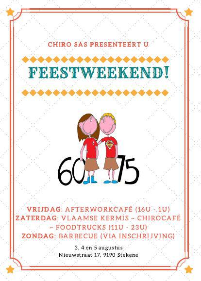 Chiro SAS feestweekend 2018 