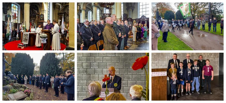 Herdenking wapenstilstand :  FOTO groter: Klik in de rechterbovenhoek van de foto 