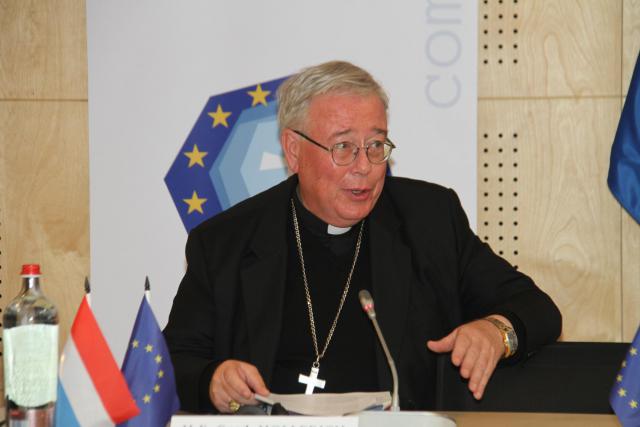 De Comecevoorzitter, kardinaal Hollerich © Comece De Comecevoorzitter, kardinaal Hollerich © Comece