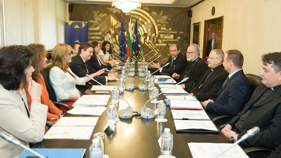 Ontmoeting van Comece met het Bulgaarse EU-voorzitterschap © Comece