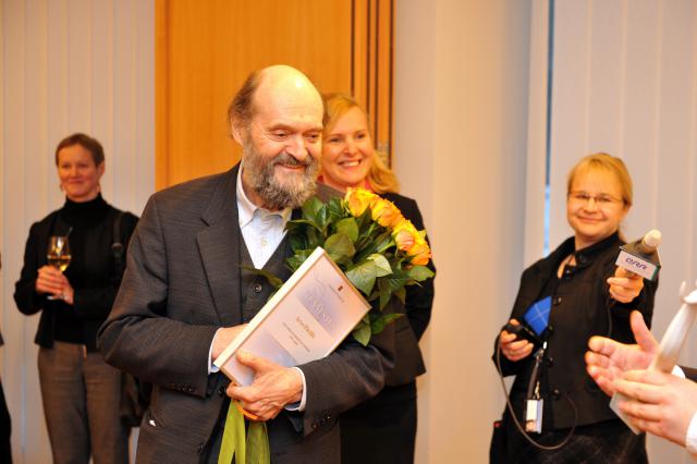 De Estse componist Arvo Pärt © Wikimedia/Este Ministerie van Buitenlandse zaken