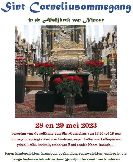 Corneliusommegang in de Abdijkerk Ninove - 2023 © Alexander Vandaele