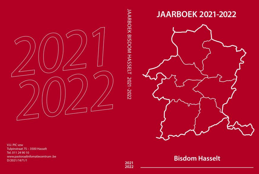 Cover jaarboek 2021-2022 © Bisdom Hasselt Cover jaarboek 2021-2022 © Bisdom Hasselt