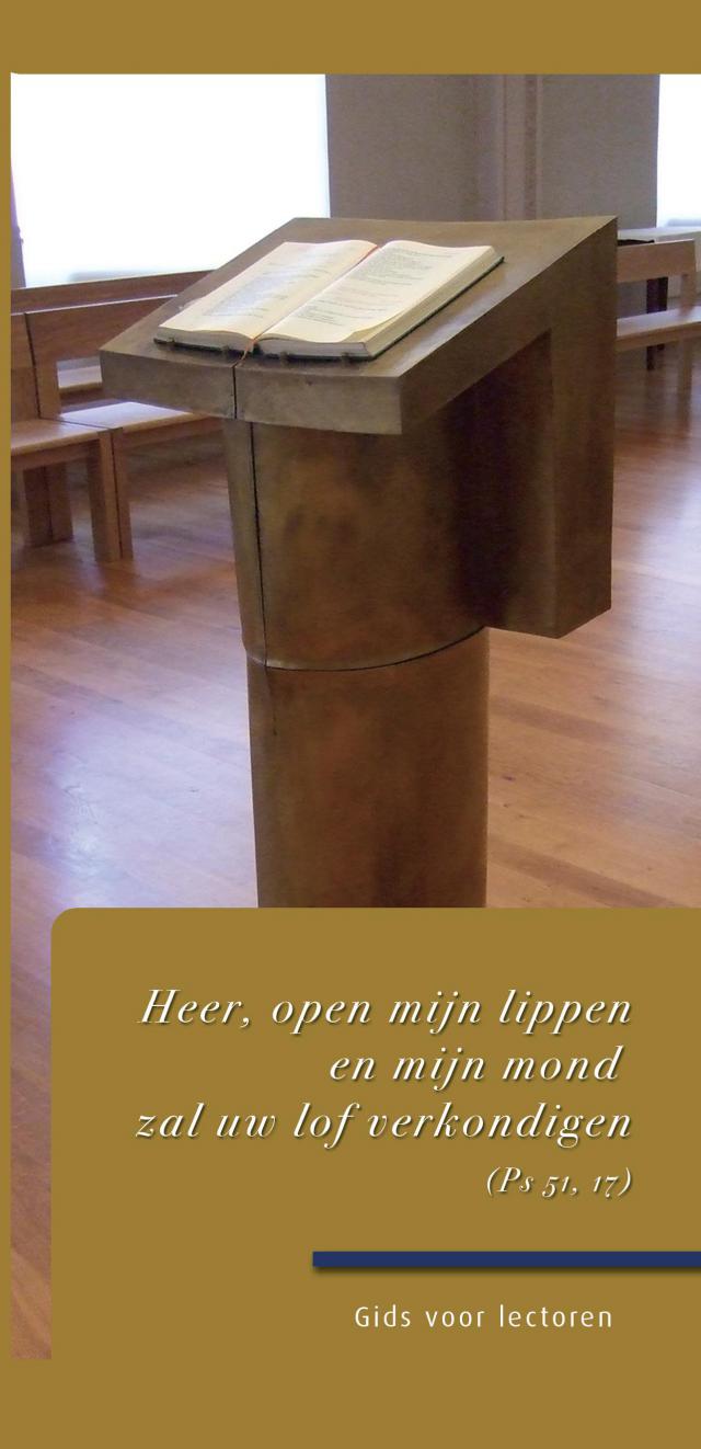 'Heer, open mijn lippen' - lectorenbrochure © ICL