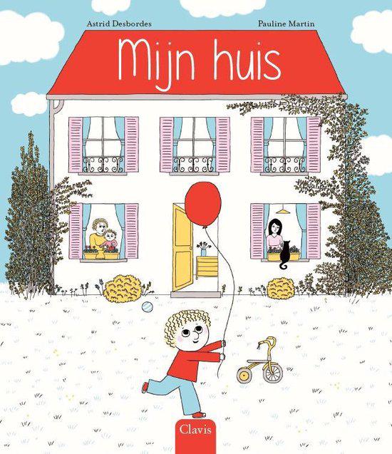 Cover van 'Mijn huis' © Uitgeverij Clavis
