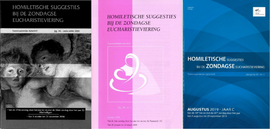 Oude covers van homiletische suggesties © ICL