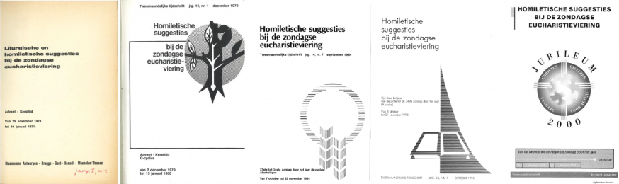 Oude covers van Homiletische suggesties  © ICL