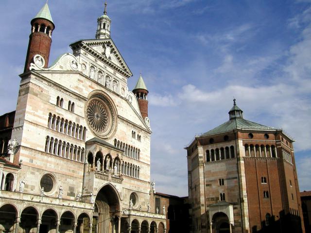 De Duomo in Cremona, Noord-Italië. © Kristien Vrancken