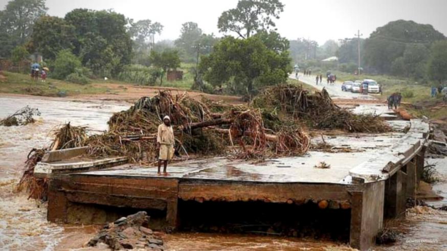 Verwoesting van cycloon IDAI © Caritas International