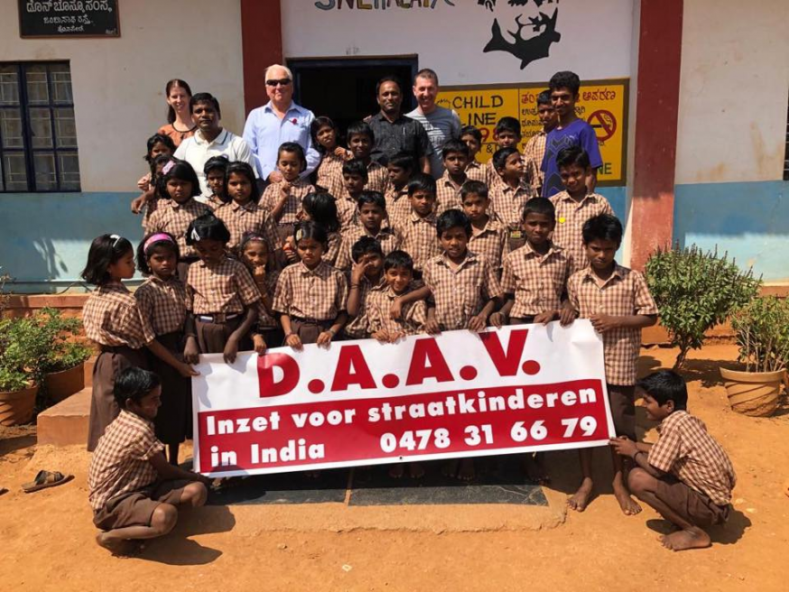 Vzw DAAV uit Kortrijk helpt Don Bosco om Indische straatkinderen te ondersteunen © vzw DAAV