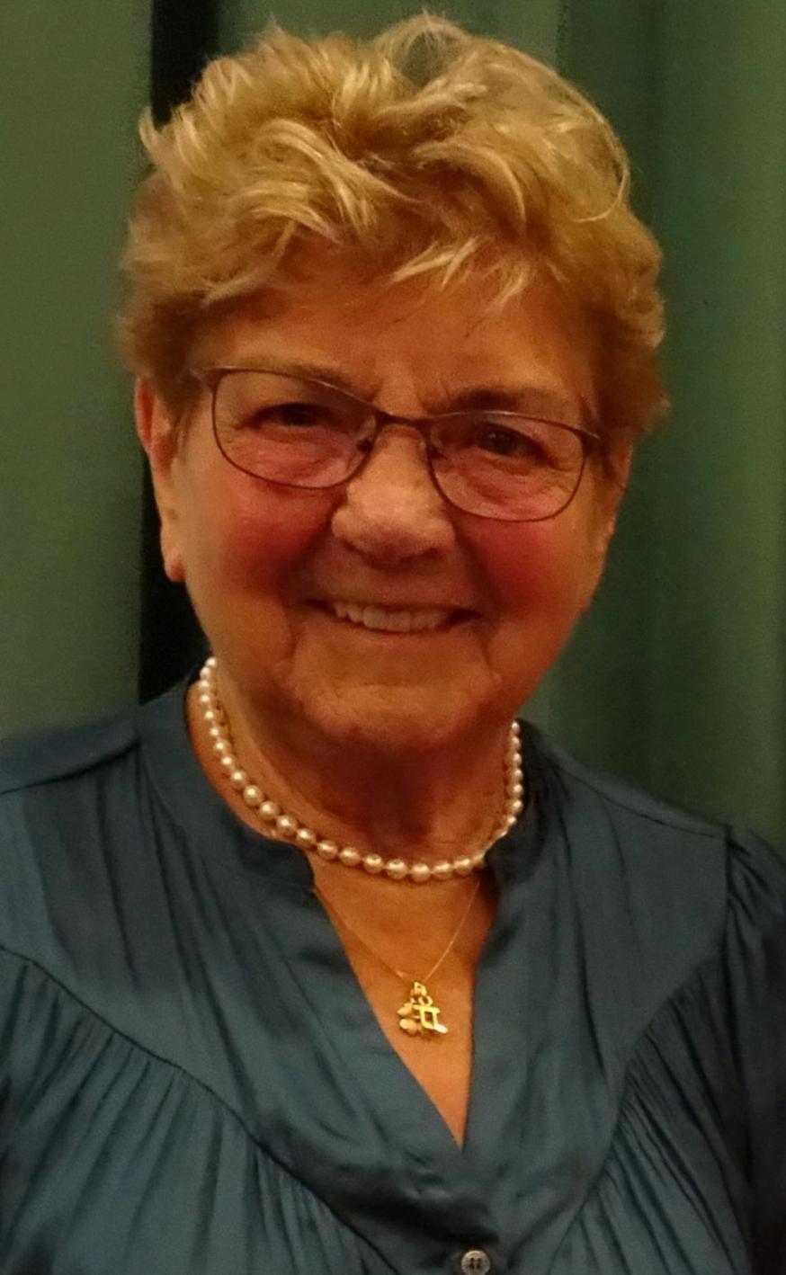 Jozefa Vangoidsenhoven op de Mechoui in juni 2024 © Mia Verbanck