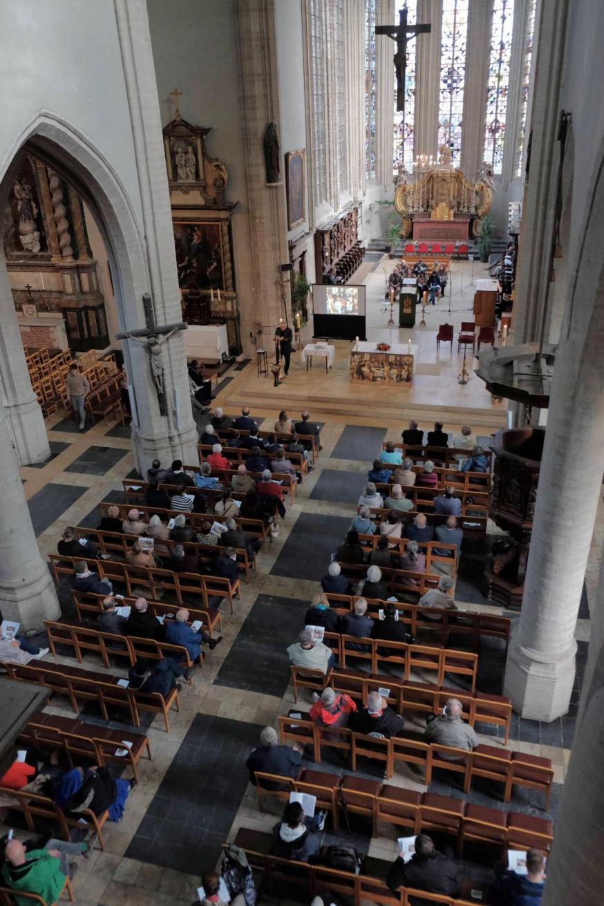 Feestzitting 500 jaar ‘Laatste Avondmaal’ in de Sint-Kwintenskerk © Pastorale zone Leuven aan de Dijle