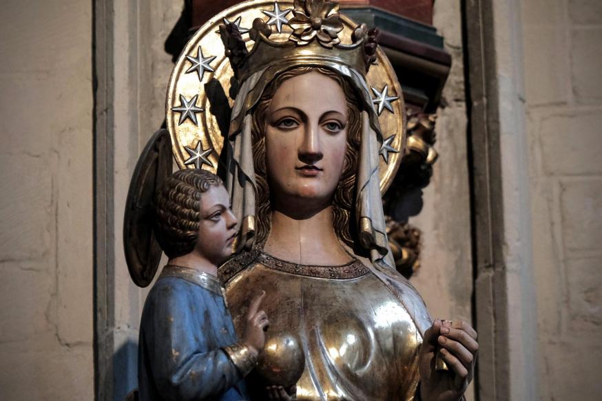 Maria Moeder Gods in de Sint-Pieterskerk te Leuven © Pastorale zone Leuven aan de Dijle