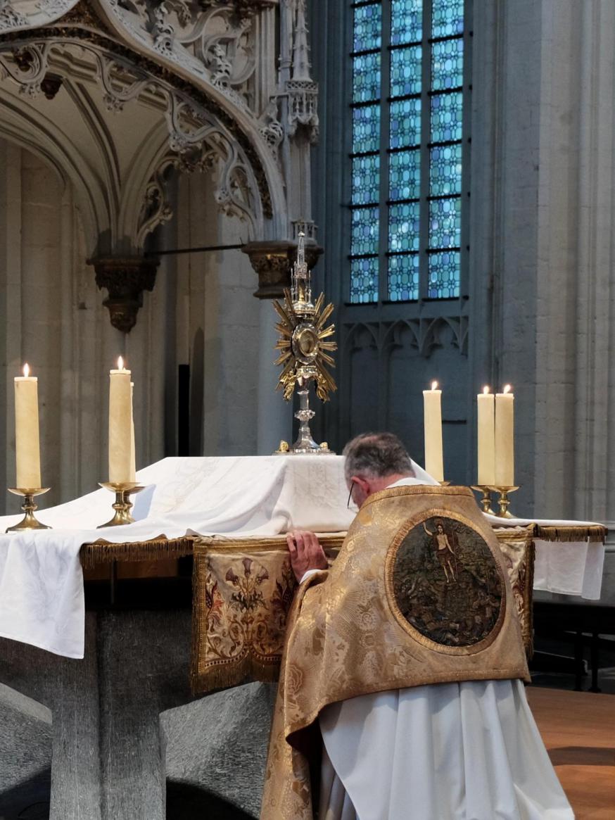 Sacramentsdag in Leuven 2024 © Pastorale zone Leuven aan de Dijle