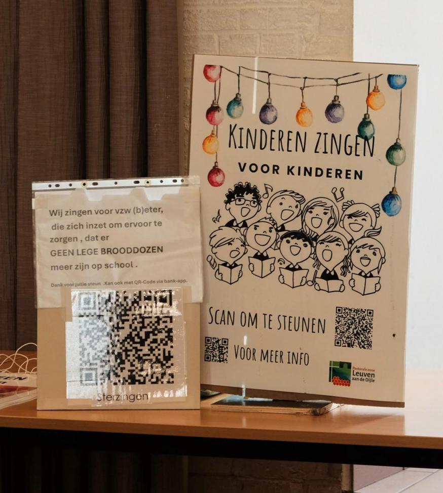 Driekoningenzingen in Leuven centrum © Pastorale zone Leuven aan de Dijle