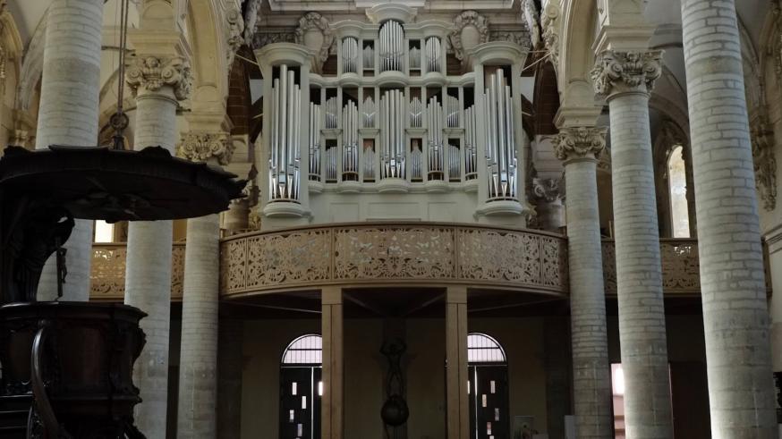 Het Contiusorgel in de Sint-Michielskerk © Pastorale zone Leuven aan de Dijle