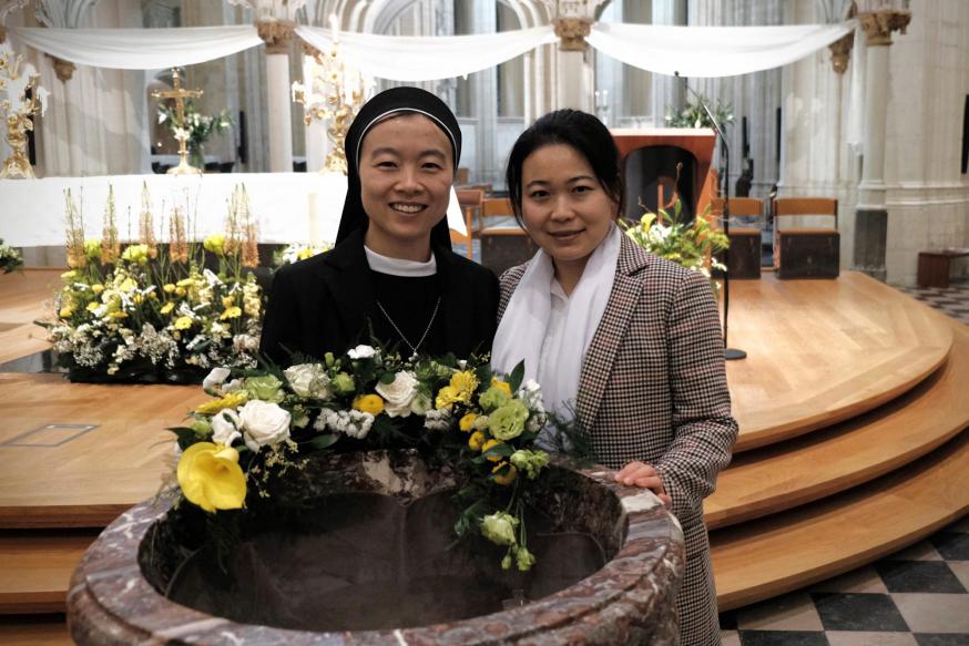 Paasnacht in de Leuvense Sint-Pieterskerk 2026 © Pastorale zone Leuven aan de Dijle