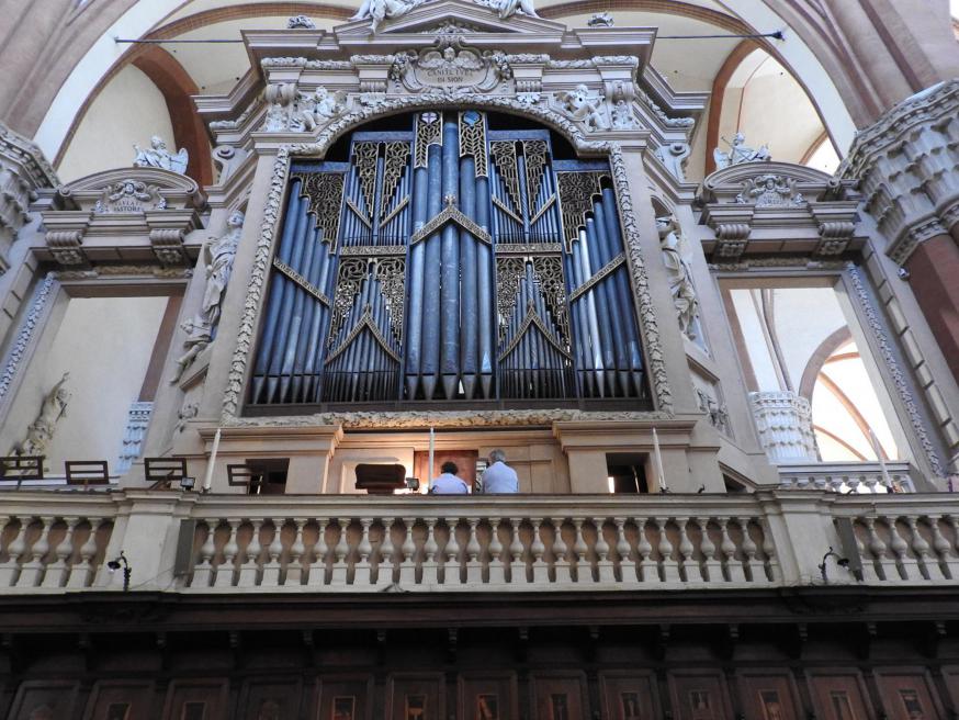 Jan Vermeire in de Basilica di San Petronio in Bologna 