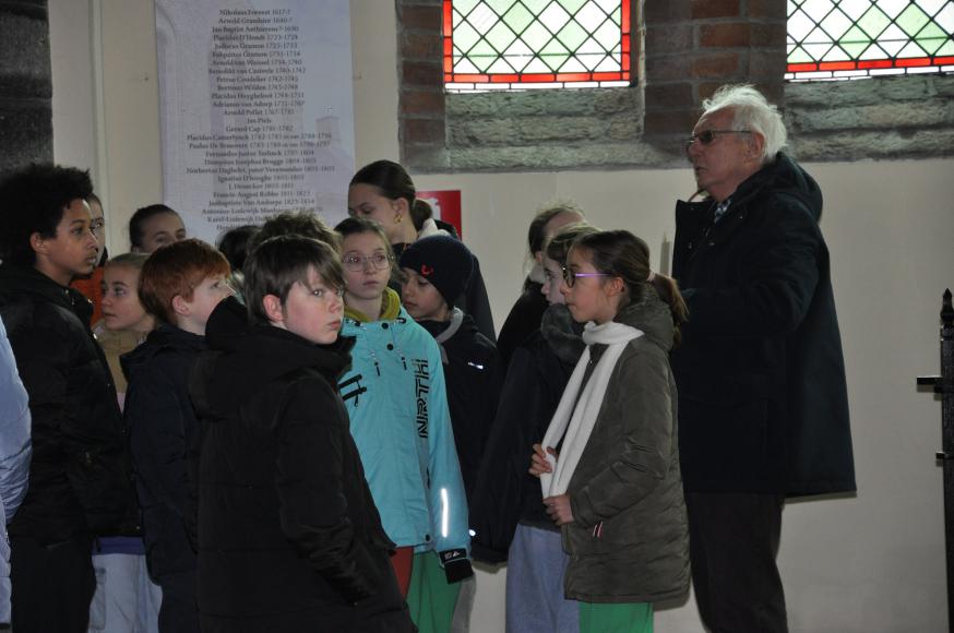 kerkverkenning en vormselkruisje 