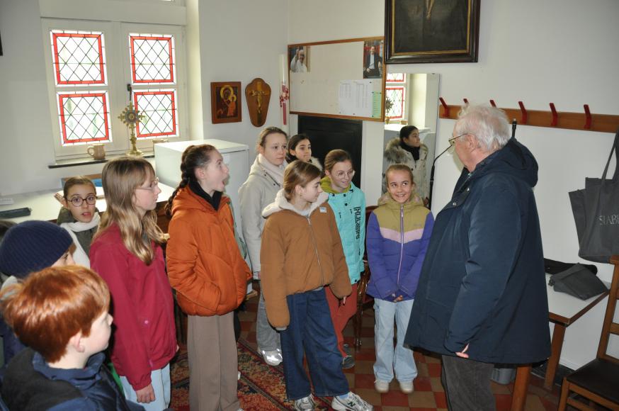 kerkverkenning en vormselkruisje 