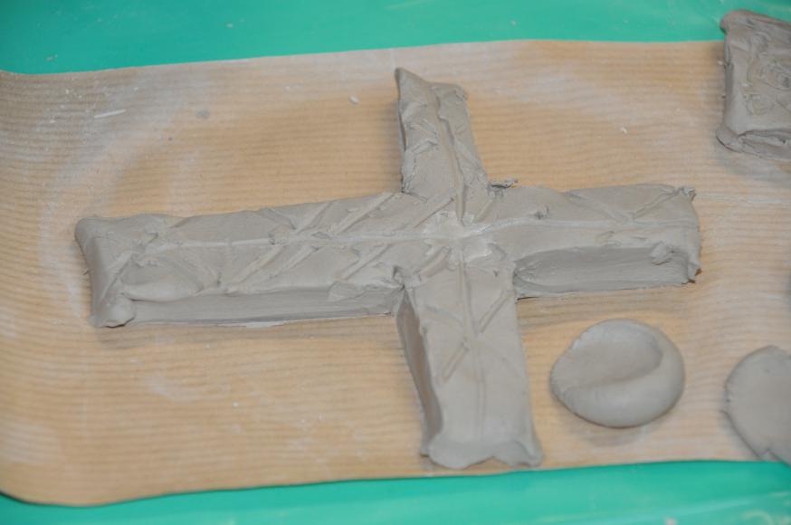 kerkverkenning en vormselkruisje 