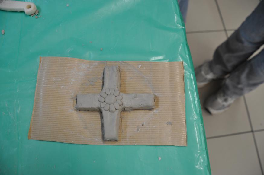 kerkverkenning en vormselkruisje 