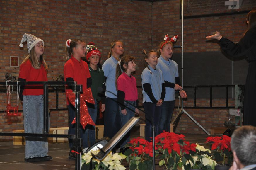 koren op weg naar kerst 