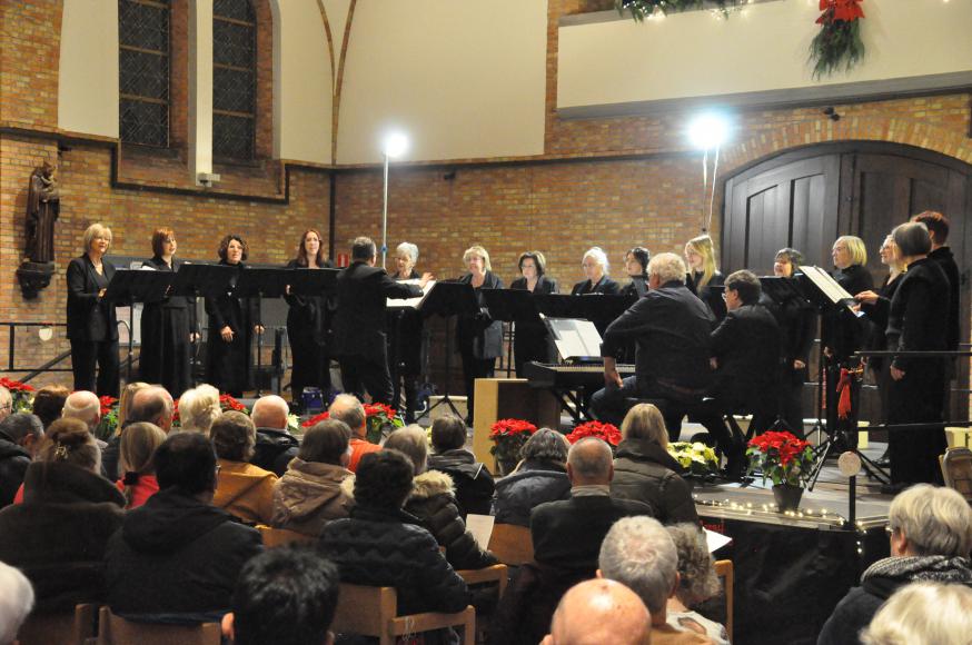 koren op weg naar kerst 