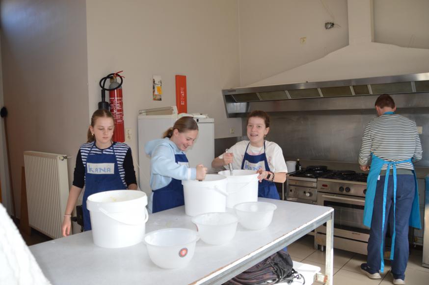 Pannenkoekenbak vormelingen 