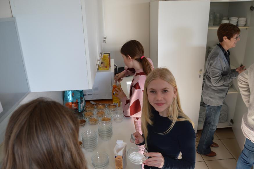 Pannenkoekenbak vormelingen 