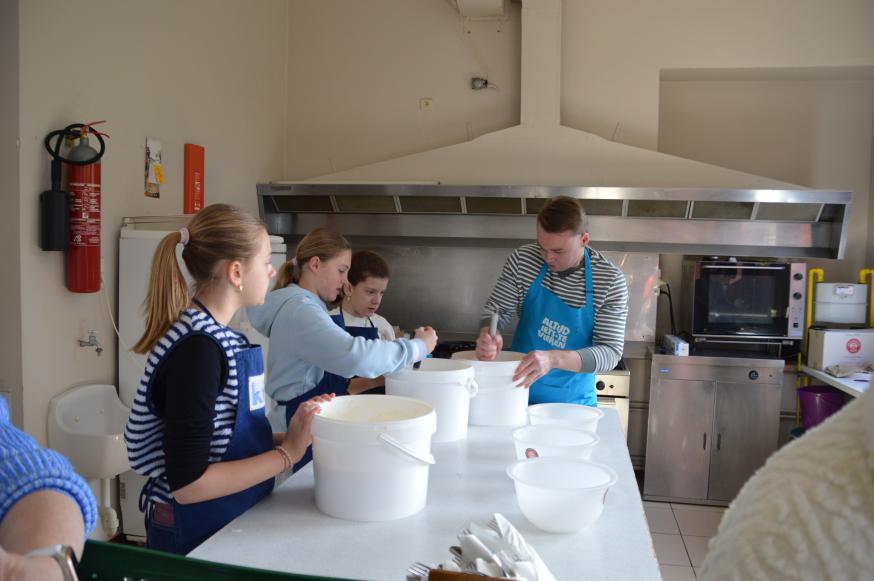 Pannenkoekenbak vormelingen 