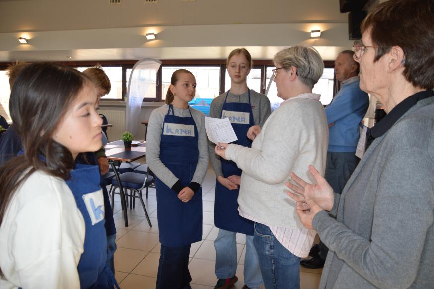 Pannenkoekenbak vormelingen 