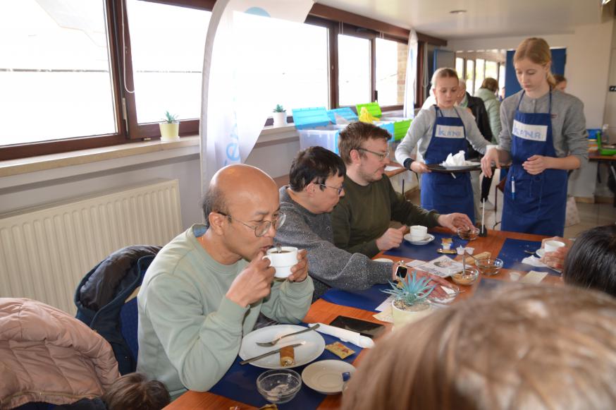 Pannenkoekenbak vormelingen 