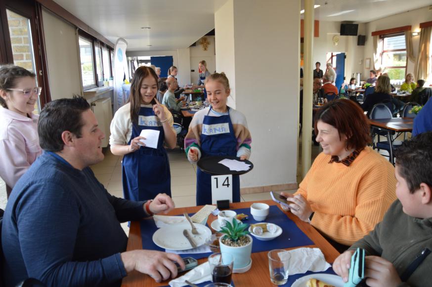 Pannenkoekenbak vormelingen 