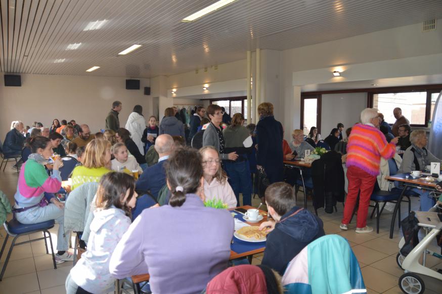 Pannenkoekenbak vormelingen 