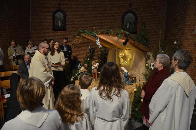 Kerstdagviering in Sint-Jozef © Mariette Dhondt