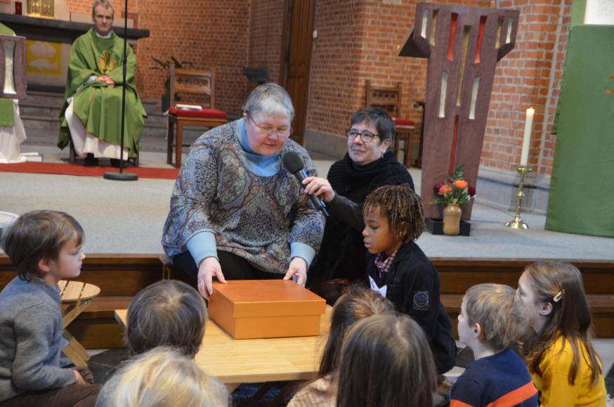 Godly Play verhaal: De kostbare parel © Mariette Dhondt