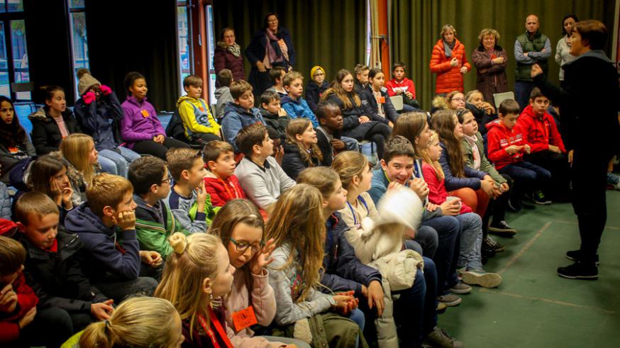 Daviddag voor de vormelingen in Erembodegem 