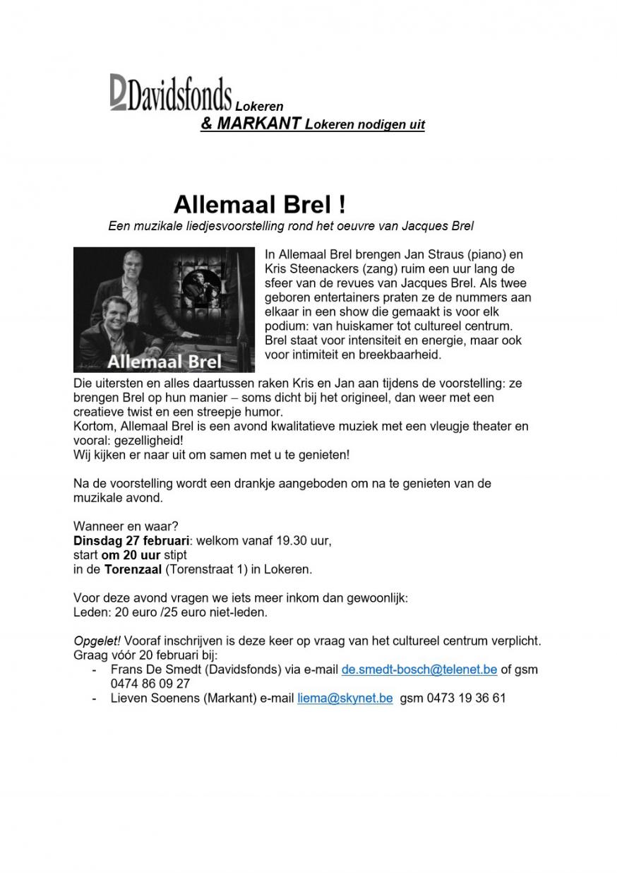 Allemaal Brel 
