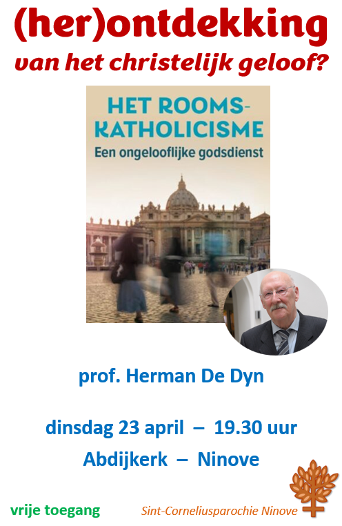 (Her)ontdekking van het christelijk geloof - Prof. De Dyn - Abdijkerk Ninove © Alexander Vandaele