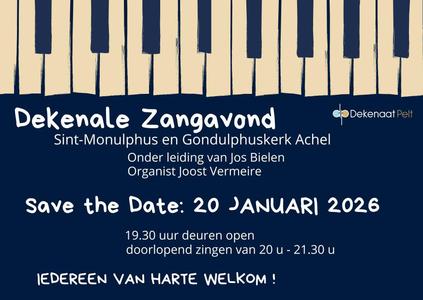 dekenale zangavond 