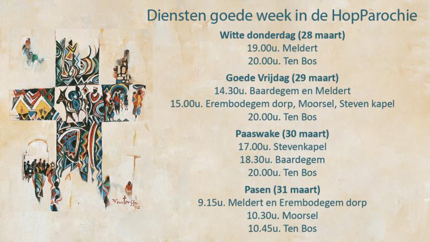 Diensten van de Goede Week 