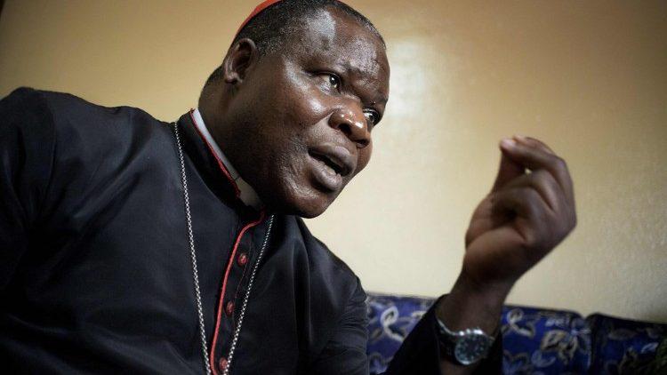 Dieudonne Nzapalainga, de aartsbisschop van Bangui © Vatican Media