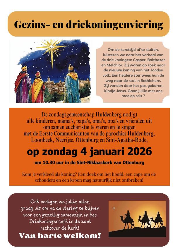 Drie Koningen viering 