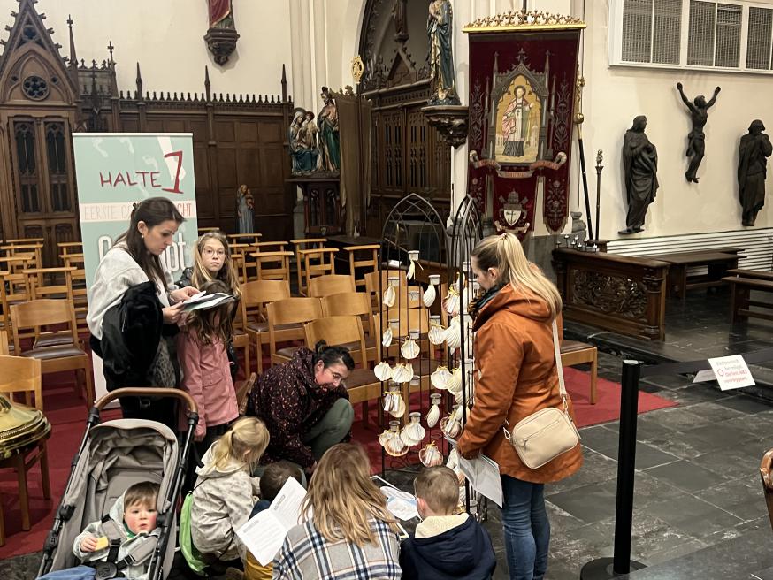 Eerstecommunietocht SGW gedoopt 