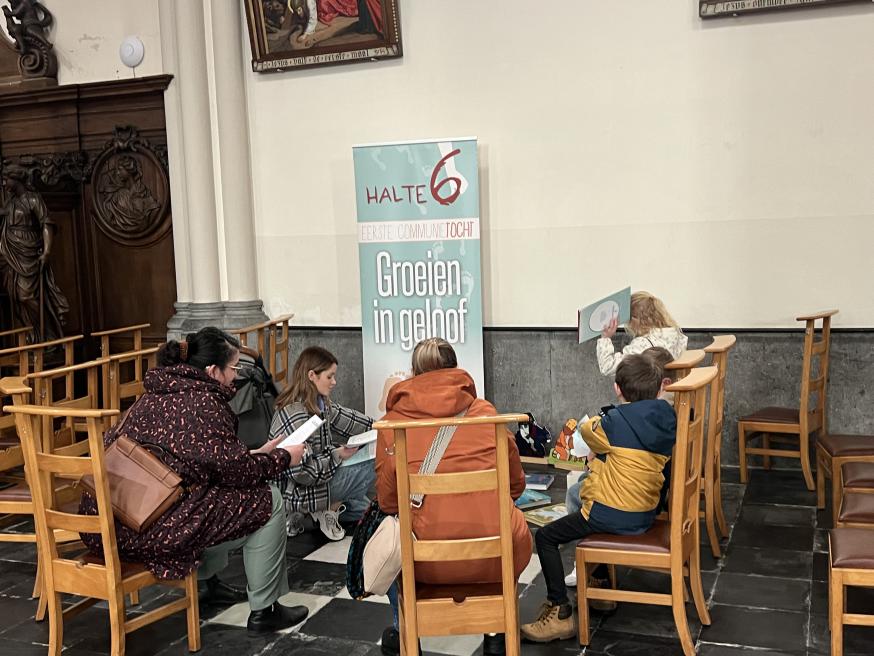 Eerstecommunietocht SGW geloof 