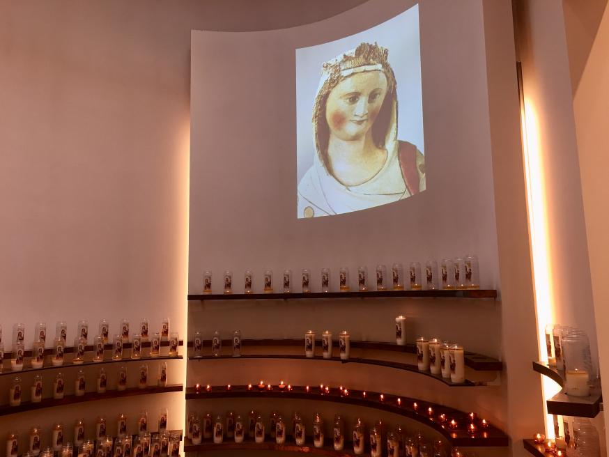 Kaarsenkapel Virga Jessebasiliek Hasselt 