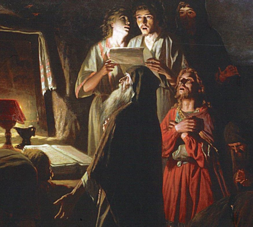 Eerste christenen Kiev Vasisli Perov 
