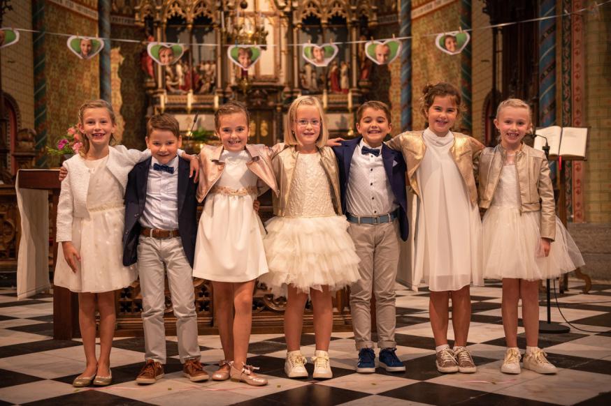 Eerste communie            ©           Fotografie: Laurien De Grande