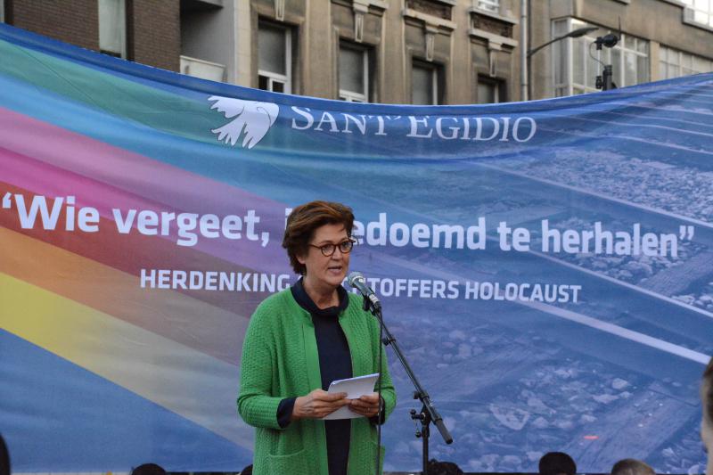 Voorzitter Hilde Kieboom © Sant'Egidio